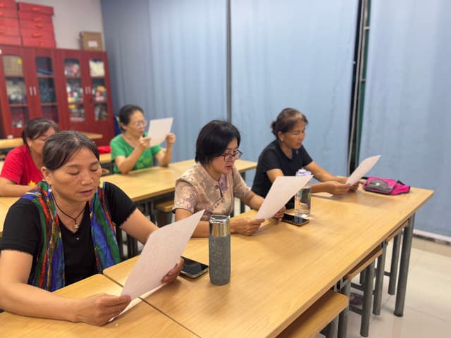 广东省深圳市宝安区：步涌社区唱响夕阳红！社区长者合唱聚温情